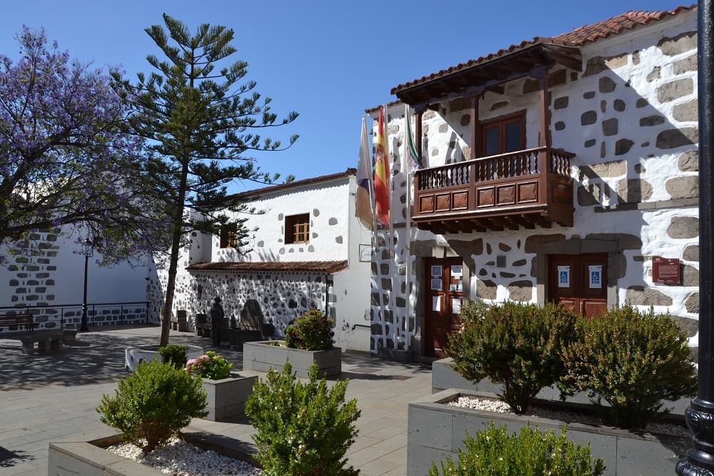 Fachada del Ayuntamiento de Valsequillo